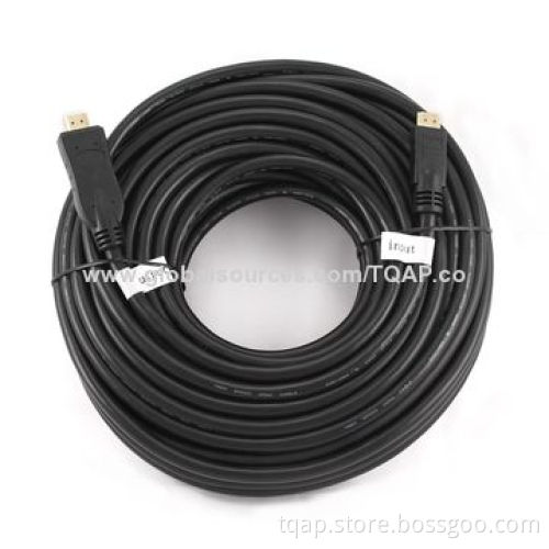 HDMI v.1.3 male-male black cable with gold-plated connectors, 30m, bulk packing